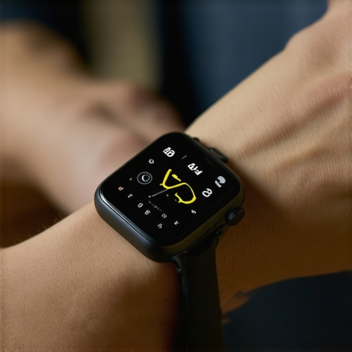 Person looking at wearable device data, highlighting interpretation and nuance in health tech.